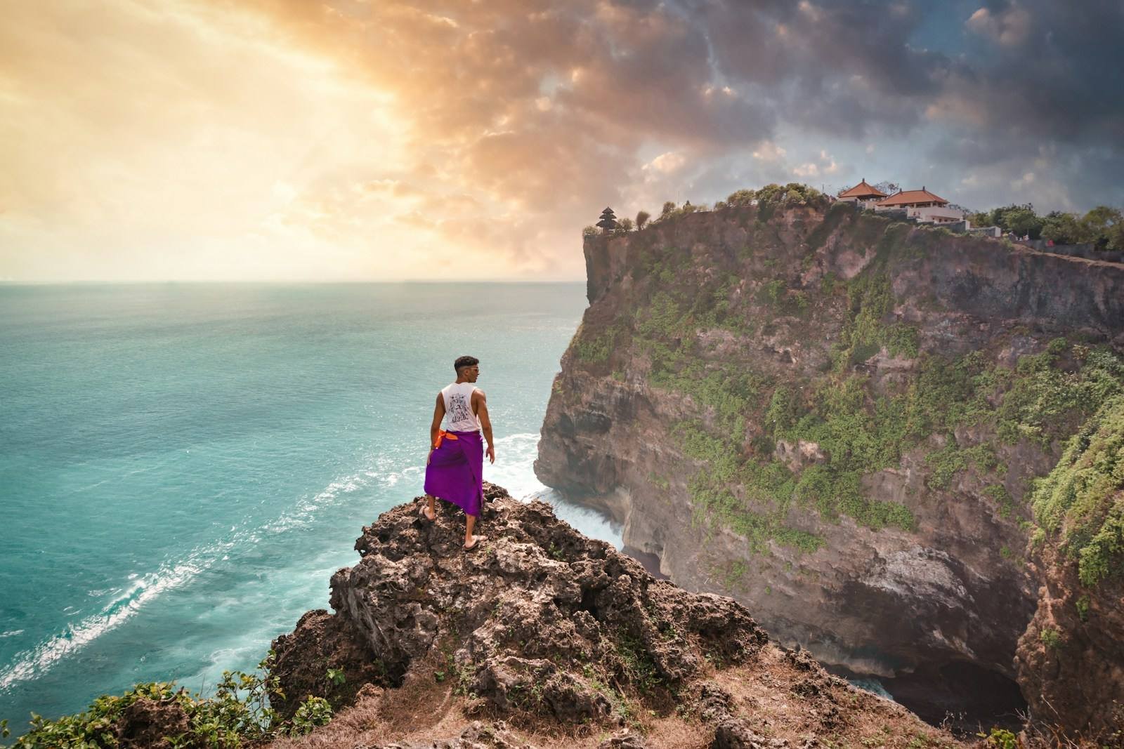 Uluwatu Temple trip view